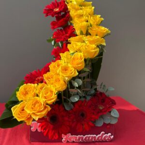 Cesta de Flores Naturais